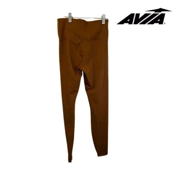 Avia Womens High Waisted Leggings Workout Yoga Pants - Picture 2 of 5